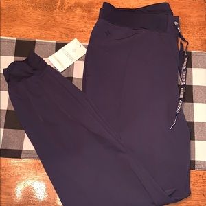 Navy Med Couture seamed jogger
